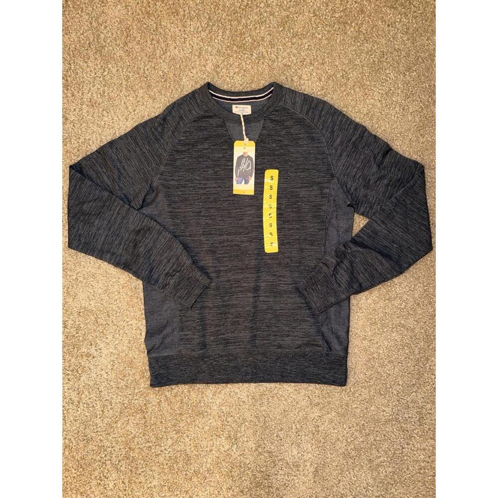 Champion Men’s Small Gray Crewneck Sweatshirt Pullover Heathered Fleece NWT New